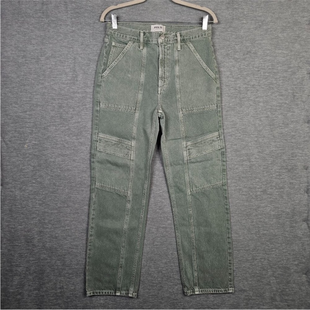 AGOLDE Women’s Cooper Cargo zip fly high rise jeans size 27